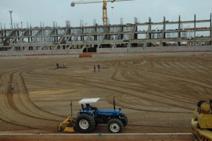 Estadio Monumental de Matrurín. Proceso    